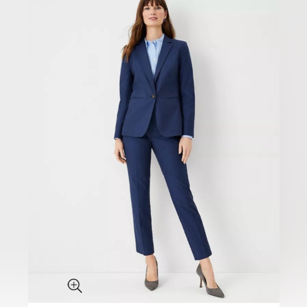 Ann Taylor Hutton Blazer in Lightweight Refined Denim